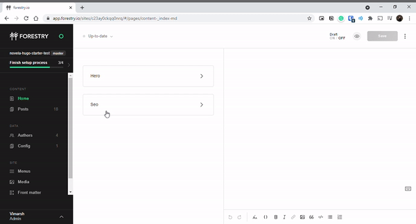 Forestry CMS Overview