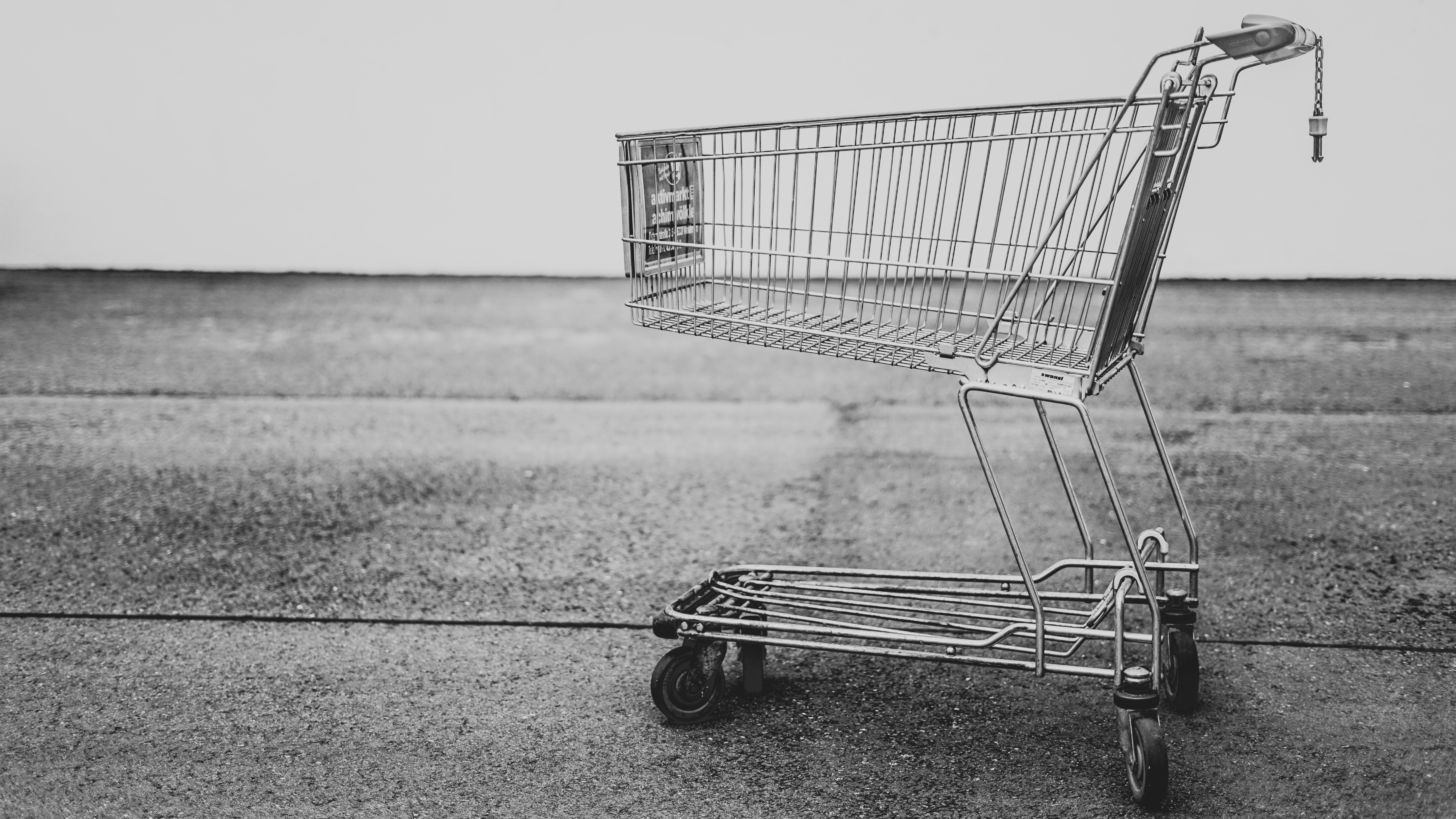Picture of an empty Shopping cart by Bruno Kelzer - unsplash